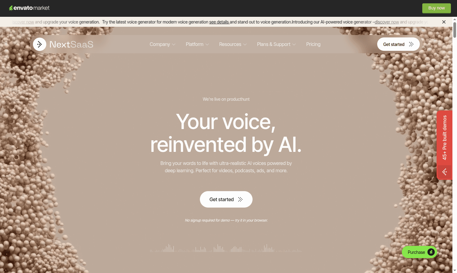 Next SaaS Next Theme header image